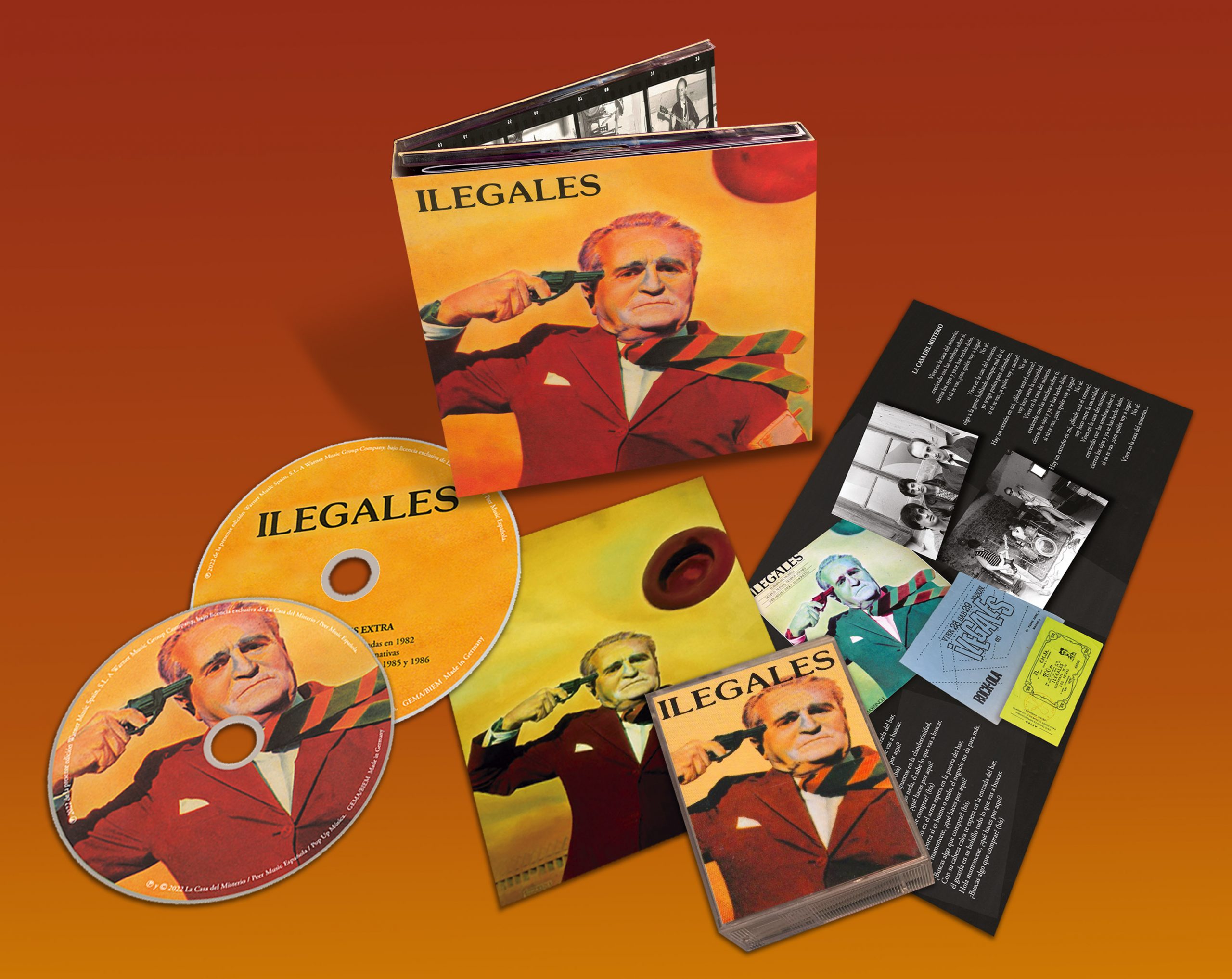 Ilegales - Ilegales (Reedición CD + Casete)