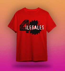 Ilegales - Camiseta 40 aniversario