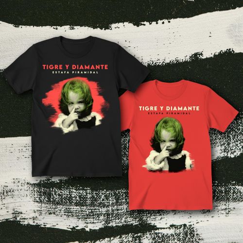 Tigre y Diamante – Camiseta estafa piramidal
