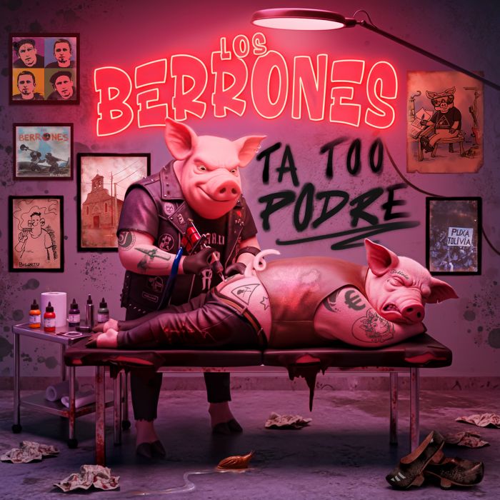 Los Berrones - Ta too podre ALBUM