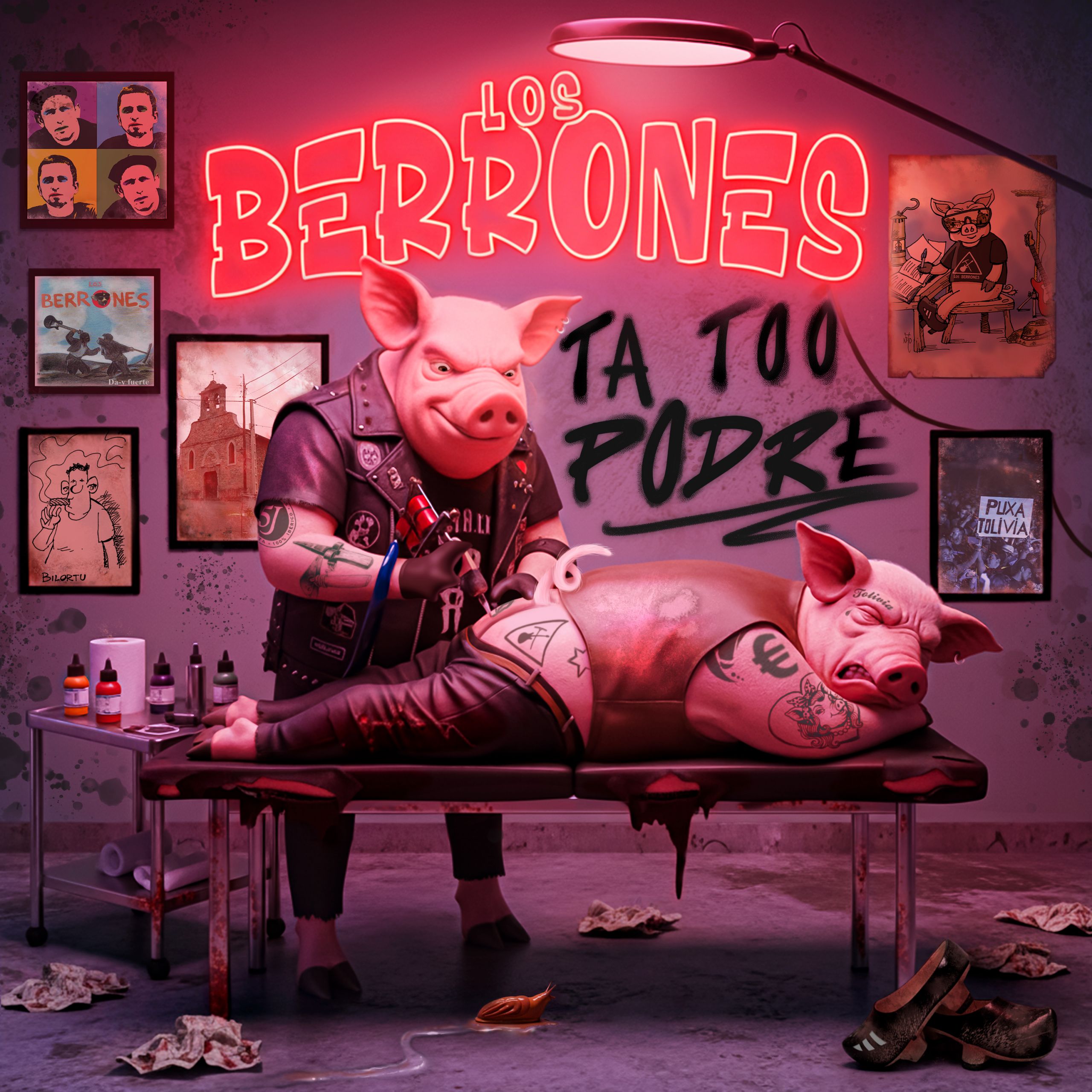 Los Berrones "Ta too podre", nuevo álbum